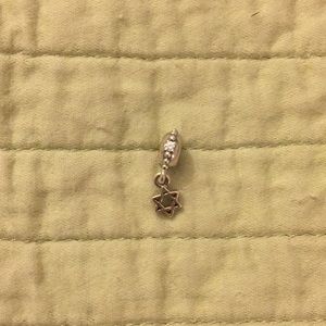 Star of David Pandora Charm